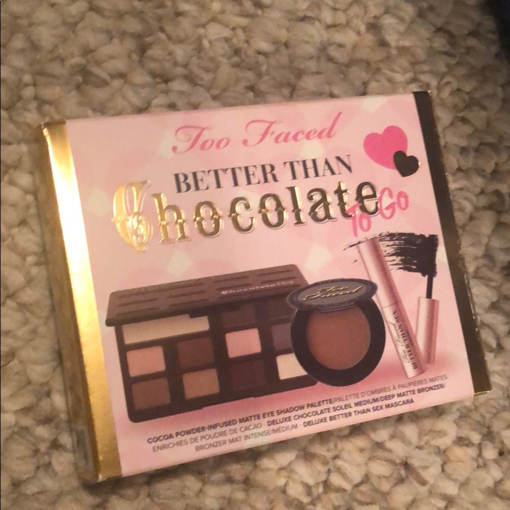 TooFaced Better Than Chocolate (Bronzer + Palette)